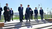 Президент посетил новый парк Shymkent City