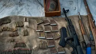 Автомат “Калашникова“ и ружье изъяли у костанайца полицейские