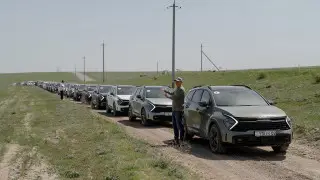 “GO с нами“: пробег к 30-летию Kia Sportage