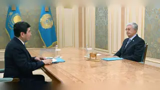 Токаев принял спикера Мажилиса Кошанова