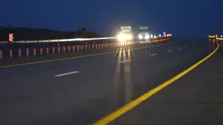 На казахстанских трассах начали тестировать “инновационную“ разметку