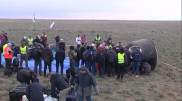 “Союз МС-26“ с астронавтами приземлился в Казахстане
