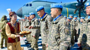 С Голанских высот вернулись еще 38 казахстанских миротворцев