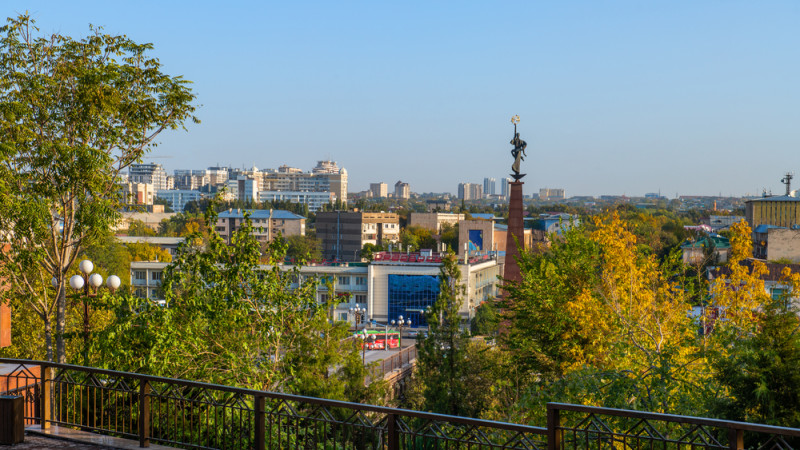 Вид на Шымкент. ©️ depositphotos.com/MaxZolotukhin