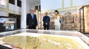 Токаев и Бердымухамедов посетили Turkistan visit centre