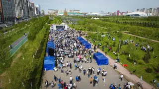 200 миллионов тенге собрал марафон “Самрук-Қазына“ на кабинеты инклюзии для детей