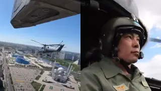 Лица пилотов и флаг в небе: кадры, которые сделали парад незабываемым