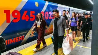 Тематические поезда ко Дню Победы запустили из Астаны