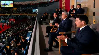 Президент Токаев посетил международный турнир по дзюдо