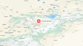 Землетрясение произошло в Кыргызстане