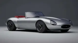 Бывший дизайнер Jaguar представил концепт рестомода E-Type. Смотрим