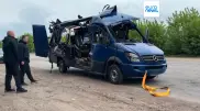 Девять человек погибли в результате удара российского БПЛА по автобусу в Украине