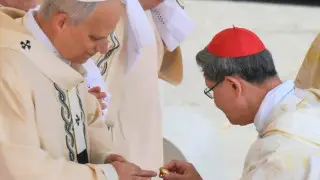 Папа римский официально вступил в должность