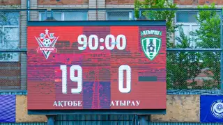 Матч казахстанского клуба закончился со счетом 19:0