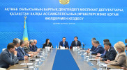 Маулен Ашимбаев высказался о совместной работе Сената с маслихатами