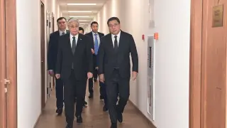 Президент поблагодарил Досаева за работу