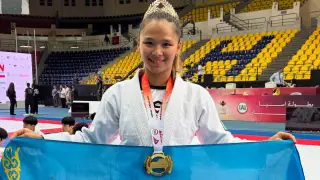 18-летняя казахстанка в шестой раз выиграла чемпионат Азии