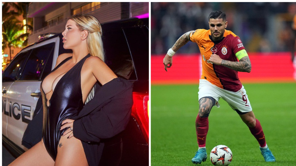 коллаж, фото из соцсетей Ванды Нары и Мауро Икарди