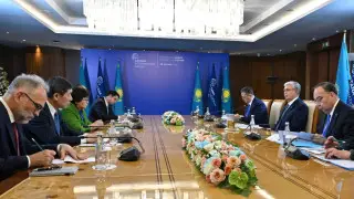 Токаев встретился в Астане с группой высоких представителей ООН