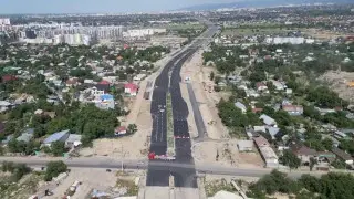 В Алматы наконец открыли движение на пробивке проспекта Абая