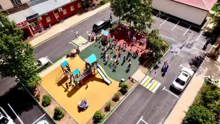 Более 40 дворов благоустроили в Астане в День защиты детей