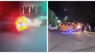 Скорая с пациентом в крайне тяжелом состоянии попала в ДТП в области Жетысу