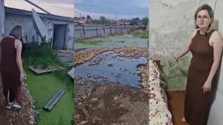 Плесень в домах, болото в огородах: казахстанка записала видео, чтобы достучаться до акимата