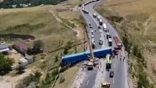 Трехдневная блокировка снята: трасса Тараз – Шымкент снова открыта