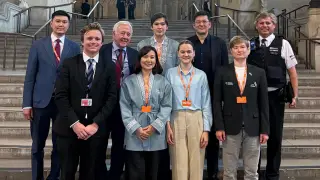 Казахстанцы провели матч против лордов в британском парламенте