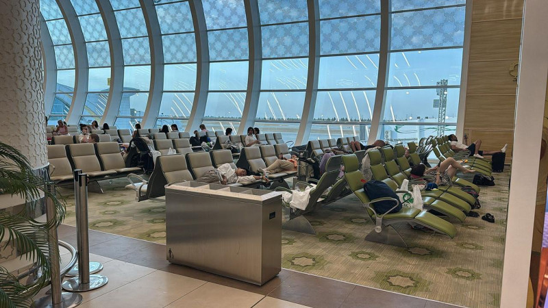 Фото прислано пассажиром рейса