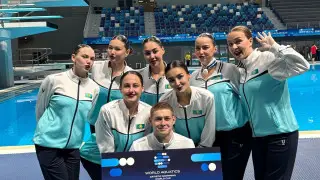 Казахстан вошел в тройку лидеров на Кубке мира по артистическому плаванию