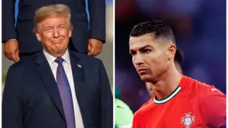 Дональд Трамп получил послание от Криштиану Роналду