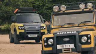 Land Rover Defender возвращает испытание Camel Trophy