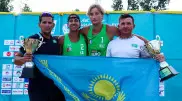 Казахстанские волейболисты выиграли историческое золото чемпионата Азии
