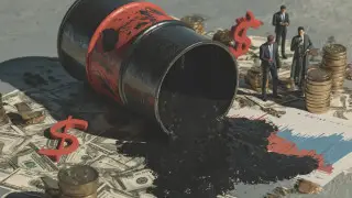 Обвал цен на нефть: Brent упала ниже 70 долларов