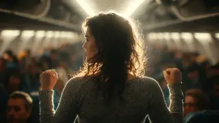 Вирусное видео: пассажирка устроила драку в самолете