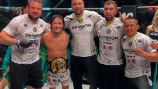 Жалгас Жумагулов выиграл титульный бой на турнире в Германии