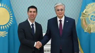 Токаев принял в Акорде вице-премьера Молдовы