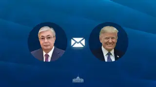 Президент Токаев поздравил Дональда Трампа
