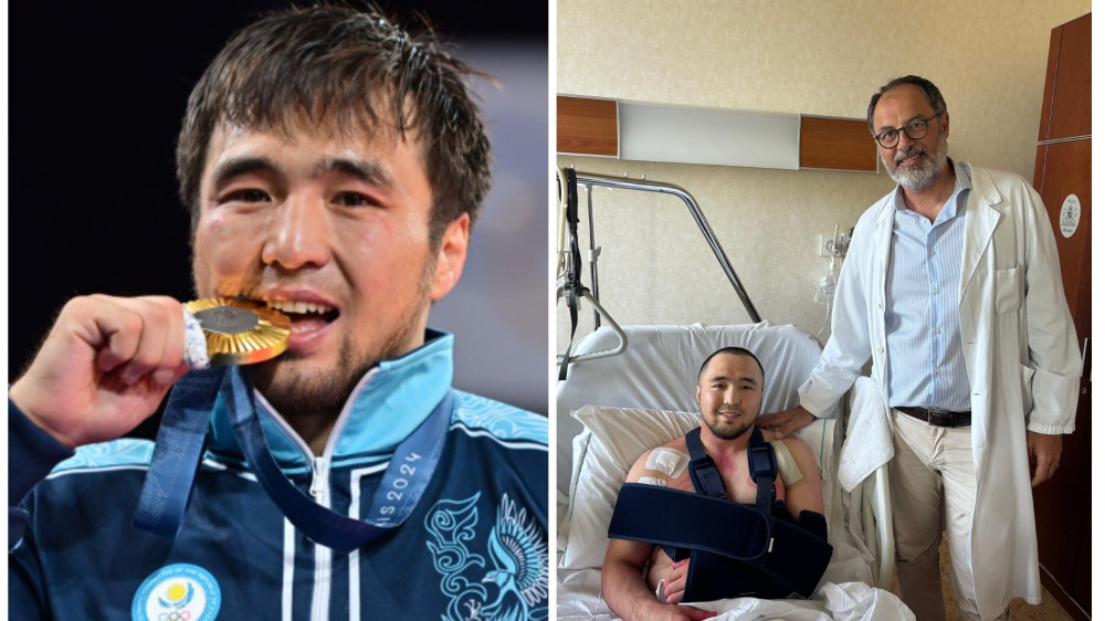 Фото: Olympic.kz/ Сали Сабиров//instagram.com/yeldos60kg/