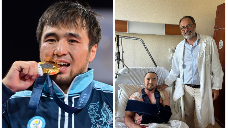 Фото: Olympic.kz/ Сали Сабиров//instagram.com/yeldos60kg/