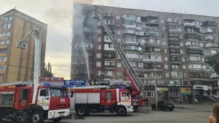 Четыре балкона сгорели в многоэтажке Павлодара