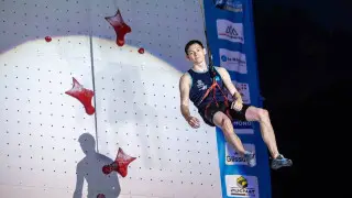 Ришат Хайбуллин завоевал серебро на этапе Кубка мира по спортивному скалолазанию