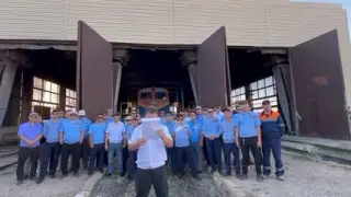 Сотрудники депо в Бейнеу записали видеообращение