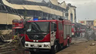 Пожар на “Big Шанхай“ в Астане полностью ликвидирован