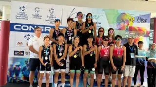 Казахстанские юниоры стали триумфаторами Кубка Азии по триатлону в Малайзии