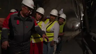 Жителям Алматы показали, как идет строительство новой станции метро