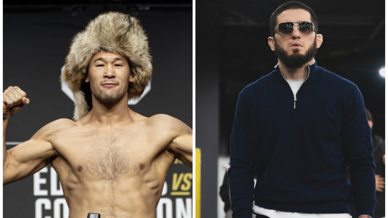 Фото ©️ Tengrinews.kz / Турар Казангапов//instagram.com/islam_makhachev/