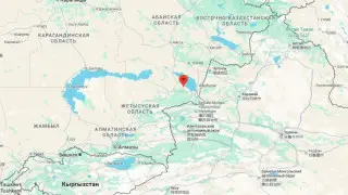 Землетрясение произошло недалеко от озера Алаколь