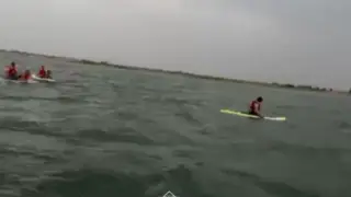 На Капшагае резко поднялся ветер - спасатели доставили на берег 32 человека